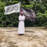 সাদা এবং কালো কম্বো (৩ x ১.৬ ফিট) ১ জোড়া কালেমা পতাকা